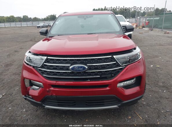 1FMSK7DH9LGC86238 2020 FORD FORD EXPLORER Red Vista del cuadro de instrumentos