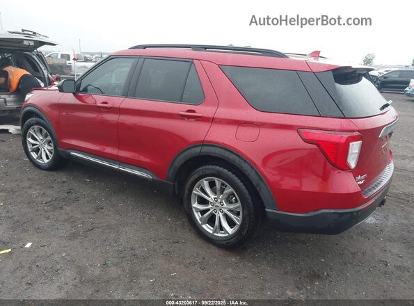 1FMSK7DH9LGC86238 2020 FORD FORD EXPLORER Red Trasero izquierdo