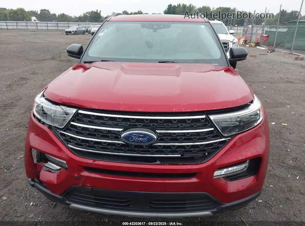 1FMSK7DH9LGC86238 2020 FORD FORD EXPLORER Red Vista frontal