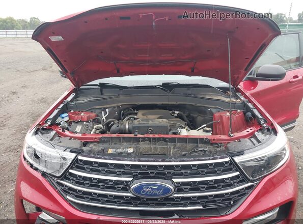 1FMSK7DH9LGC86238 2020 FORD FORD EXPLORER Red Vista trasera