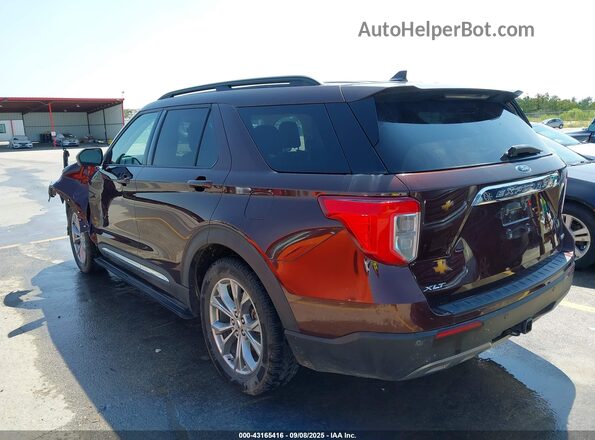 1FMSK7DHXLGB04451 2020 FORD FORD EXPLORER Brown Задня ліва чверть