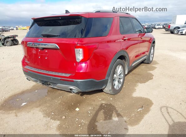 1FMSK7FH1NGA21118 2022 FORD FORD EXPLORER Red Rear right