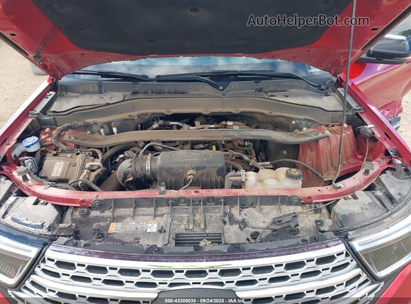 1FMSK7FH1NGA21118 2022 FORD FORD EXPLORER Red Rear view