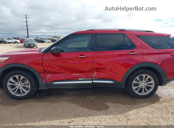 1FMSK7FH1NGA21118 2022 FORD FORD EXPLORER Red 360 interior view