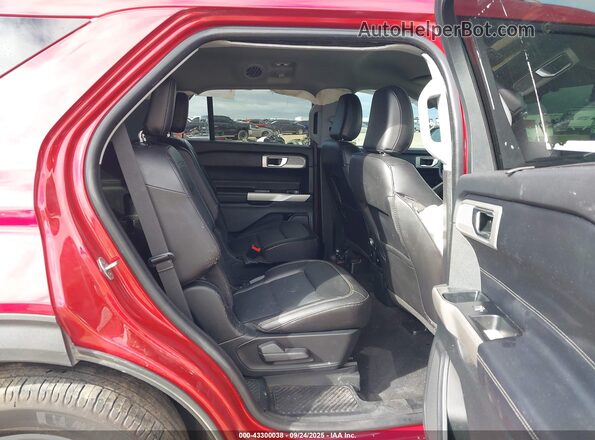 1FMSK7FH1NGA21118 2022 FORD FORD EXPLORER Red VIN sticker view