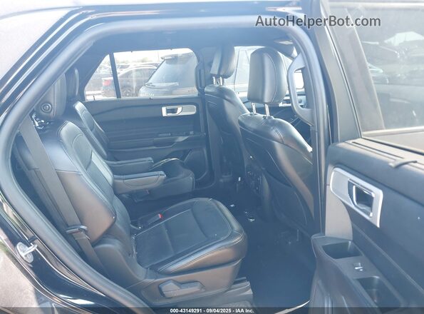 1FMSK7FH4LGA80807 2020 FORD FORD EXPLORER Black Widok naklejki z numerem VIN