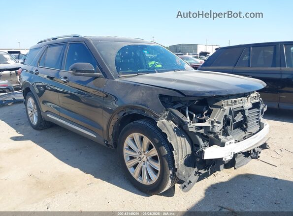 1FMSK7FH4LGA80807 2020 FORD FORD EXPLORER Black Widok wnętrza z tyłu