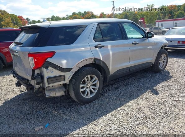 1FMSK8BHXLGC98066 2020 FORD FORD EXPLORER Silver უკანა მარჯვენა