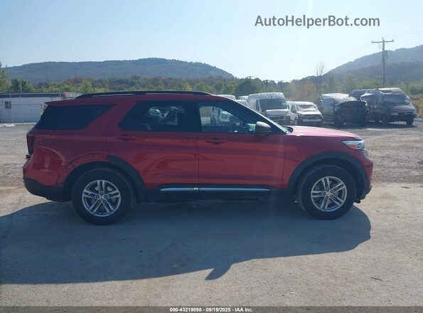 1FMSK8DH0LGA12898 2020 FORD FORD EXPLORER Red Панорамний вид салону 360°