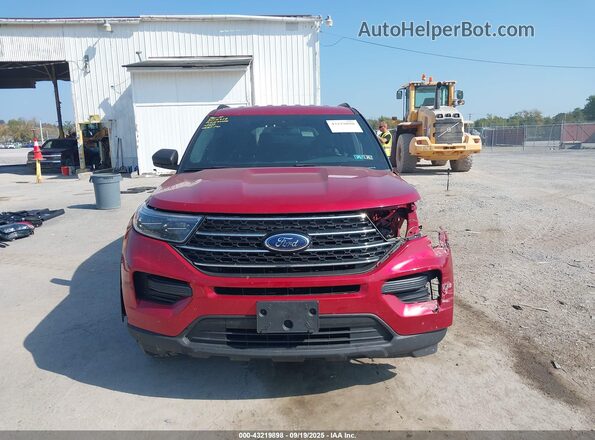 1FMSK8DH0LGA12898 2020 FORD FORD EXPLORER Red Вид задньої частини салону