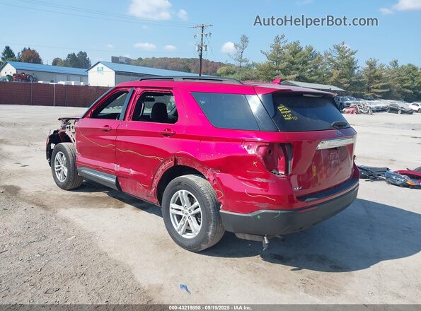 1FMSK8DH0LGA12898 2020 FORD FORD EXPLORER Red Задня ліва чверть