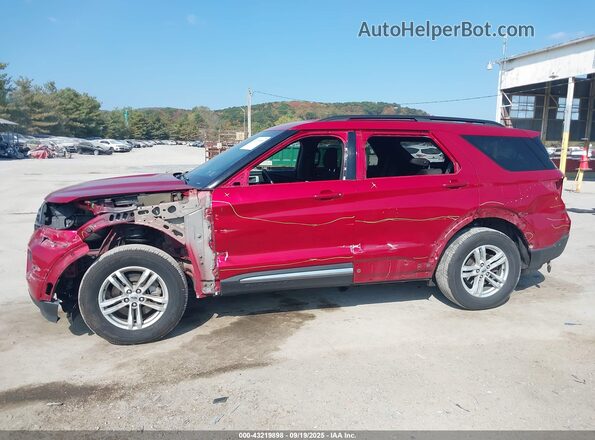 1FMSK8DH0LGA12898 2020 FORD FORD EXPLORER Red Вид спереду