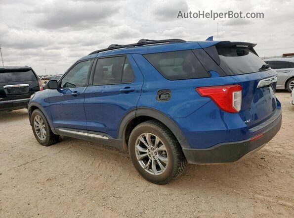 1FMSK8DH0LGA81364 2020 FORD FORD EXPLORER Blue Задня ліва чверть