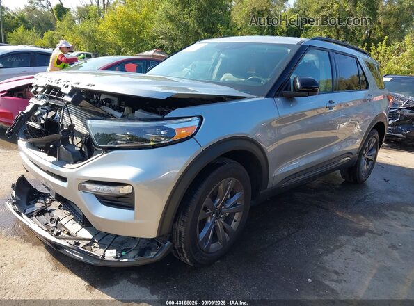 1FMSK8DH0NGB41727 2022 FORD FORD EXPLORER Silver Front left