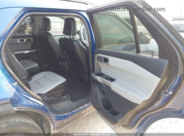 1FMSK8DH1MGA39531 2021 FORD FORD EXPLORER Blue VIN sticker view