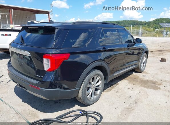 1FMSK8DH1NGC52416 2022 FORD FORD EXPLORER Black Задня права чверть