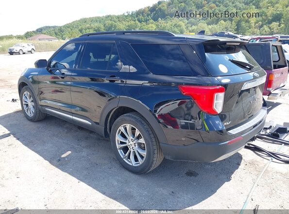 1FMSK8DH1NGC52416 2022 FORD FORD EXPLORER Black Задня ліва чверть