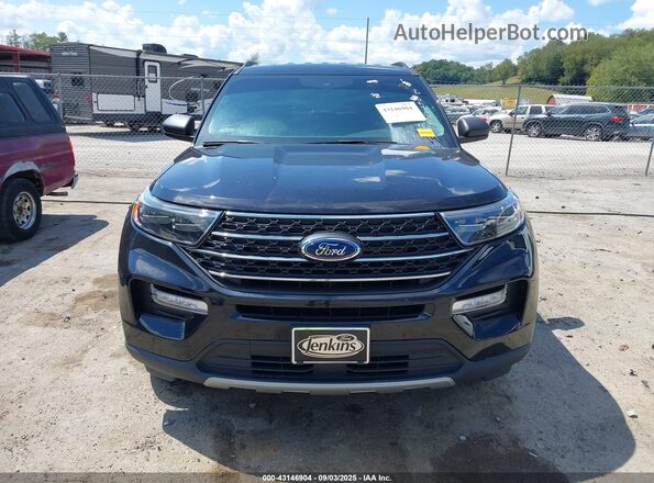 1FMSK8DH1NGC52416 2022 FORD FORD EXPLORER Black Вид задньої частини салону