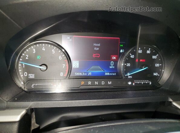 1FMSK8DH2LGB45291 2020 FORD FORD EXPLORER White Widok zestawu wskaźników