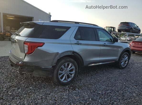 1FMSK8DH2LGC19275 2020 FORD FORD EXPLORER Silver უკანა მარჯვენა