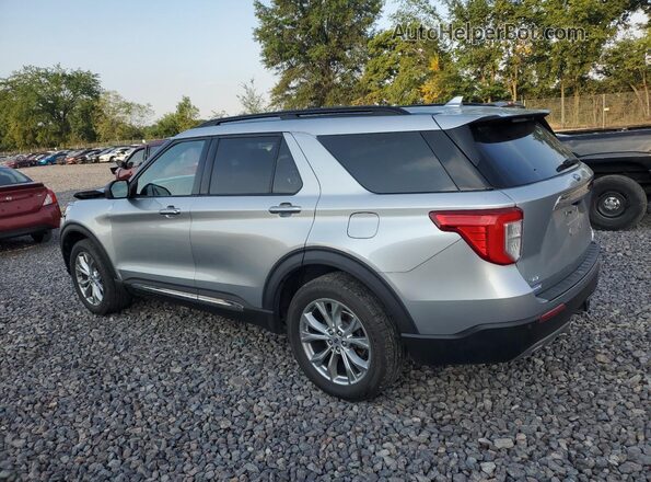 1FMSK8DH2LGC19275 2020 FORD FORD EXPLORER Silver უკანა მარცხენა