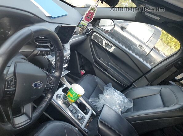 1FMSK8DH2LGC19275 2020 FORD FORD EXPLORER Silver წინა პანელის ხედი