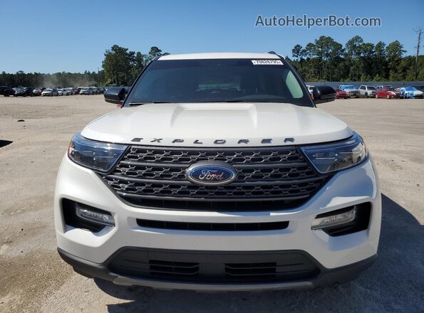 1FMSK8DH2RGA50318 2024 FORD FORD EXPLORER White Front view