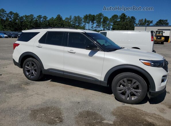 1FMSK8DH2RGA50318 2024 FORD FORD EXPLORER White Front right