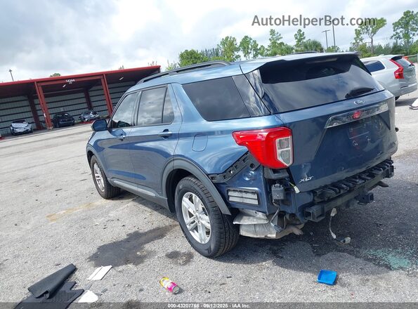1FMSK8DH4LGC06396 2020 FORD FORD EXPLORER Light Blue Задня ліва чверть