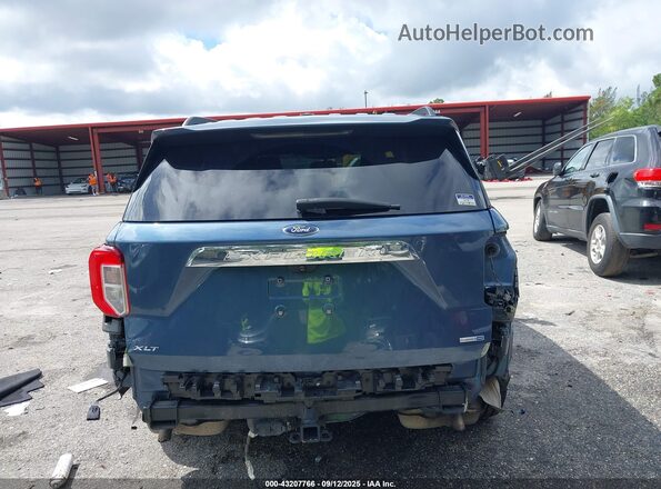 1FMSK8DH4LGC06396 2020 FORD FORD EXPLORER Light Blue Вид спереду