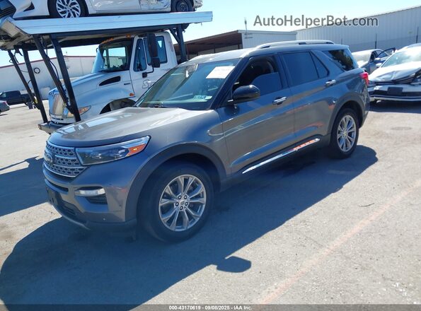 1FMSK8FH2NGB07625 2022 FORD FORD EXPLORER Gray Front left