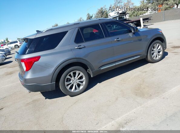 1FMSK8FH2NGB07625 2022 FORD FORD EXPLORER Gray Rear right
