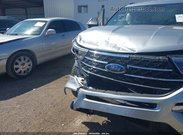1FMSK8DH6LGD16530 2020 FORD FORD EXPLORER Серебряный Вид спереди