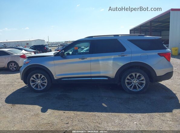 1FMSK8DH6LGD16530 2020 FORD FORD EXPLORER Серебряный Вид задней части салона