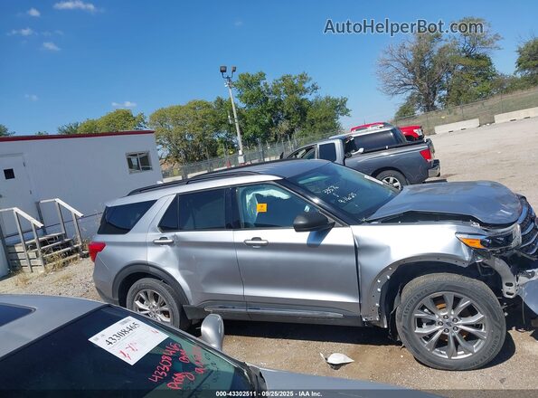 1FMSK8DH6LGD16530 2020 FORD FORD EXPLORER Серебряный Вид щитка приборов