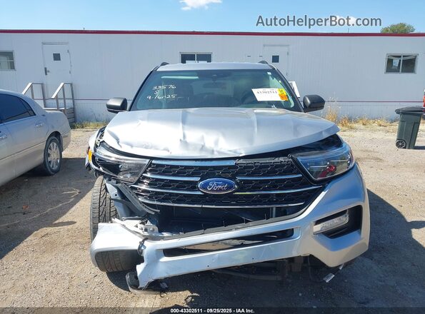 1FMSK8DH6LGD16530 2020 FORD FORD EXPLORER Серебряный Вид панели приборов