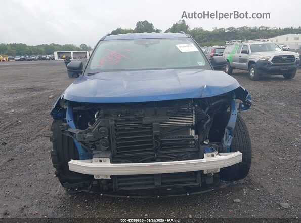 1FMSK8DH7NGC25110 2022 FORD FORD EXPLORER Dark Blue Vista interior trasera