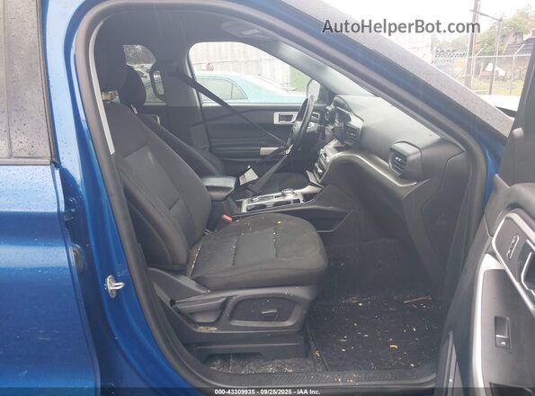 1FMSK8DH7NGC25110 2022 FORD FORD EXPLORER Dark Blue Vista interior delantera