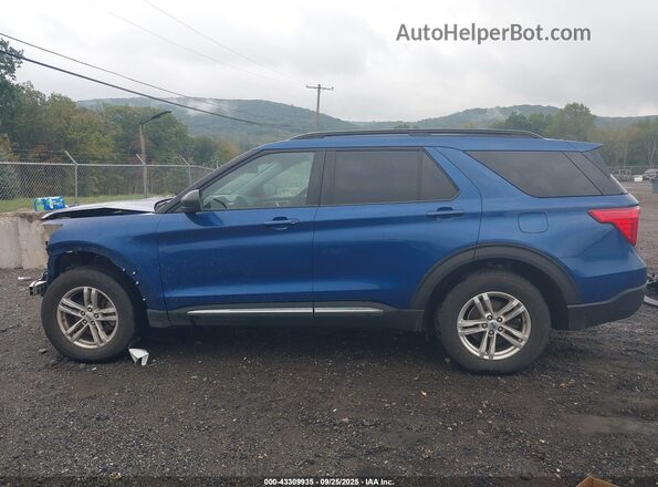 1FMSK8DH7NGC25110 2022 FORD FORD EXPLORER Dark Blue 