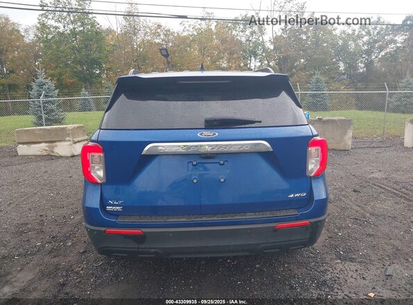 1FMSK8DH7NGC25110 2022 FORD FORD EXPLORER Dark Blue 