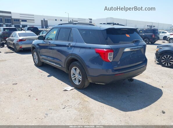 1FMSK8DH9MGB88737 2021 FORD FORD EXPLORER Blue 