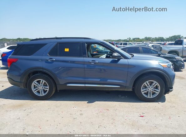 1FMSK8DH9MGB88737 2021 FORD FORD EXPLORER Blue 