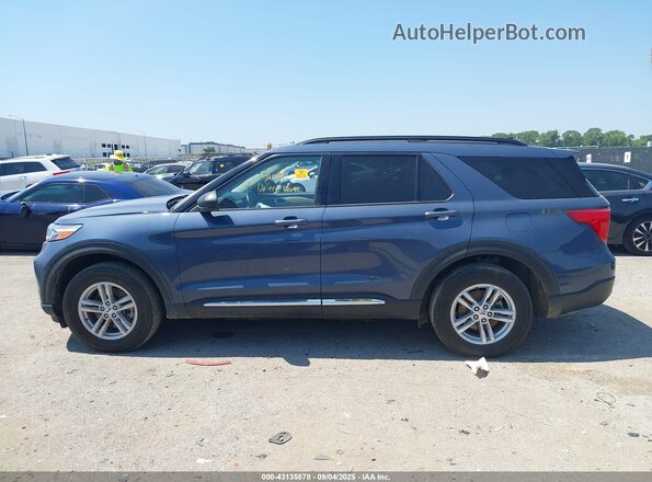1FMSK8DH9MGB88737 2021 FORD FORD EXPLORER Blue 