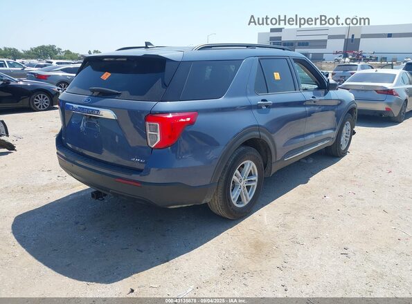 1FMSK8DH9MGB88737 2021 FORD FORD EXPLORER Blue 
