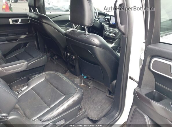 1FMSK8DHXLGA57184 2020 FORD FORD EXPLORER White VIN კოდის სტიკერის ხედი
