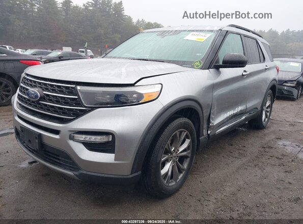 1FMSK8DHXLGC06130 2020 FORD FORD EXPLORER Silver Передня ліва чверть