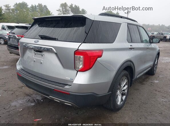 1FMSK8DHXLGC06130 2020 FORD FORD EXPLORER Silver Задня права чверть