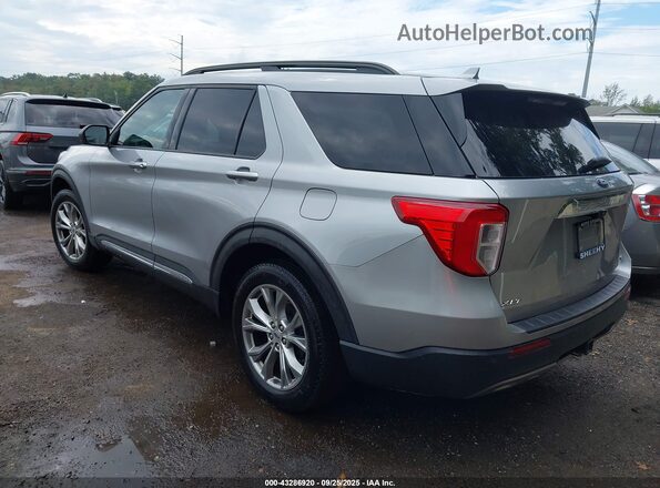 1FMSK8DHXLGC87002 2020 FORD FORD EXPLORER Silver Trasero izquierdo