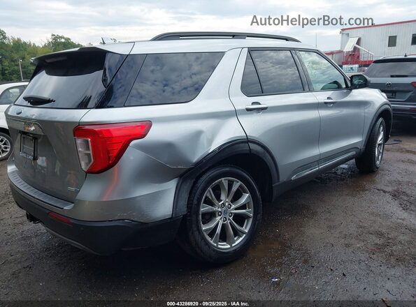 1FMSK8DHXLGC87002 2020 FORD FORD EXPLORER Silver Trasero derecho