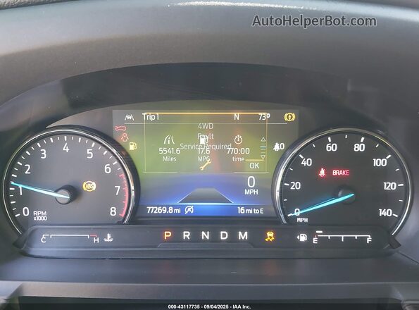 1FMSK8FH5LGC71741 2020 FORD FORD EXPLORER White Widok tylnych siedzeń